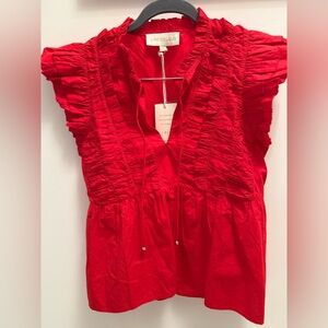 Love Token Women's Red Blouse